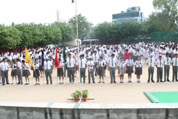St. Mark's School, Janakpuri - Investiture Ceremony launching future leaders : Click to Enlarge