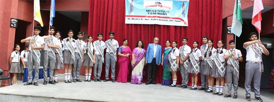 St. Mark's School, Janakpuri - Investiture Ceremony 2017 : Click to Enlarge St. Mark's School, Janakpuri - Investiture Ceremony 2017 : Click to Enlarge