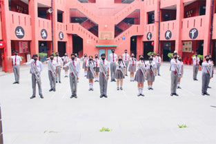 St. Mark's School, Janak Puri - Investiture Ceremony 2021-22 : Click to Enlarge