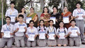 SMS Janakpuri - S.K G.K OLYMPIAD 2010 : Click to Enlarge