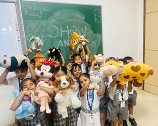 St. Marks Sr. Sec. Public School, Janakpuri - An Animal Week was celebrated by the students of Classes Nursery and KG : Click to Enlarge