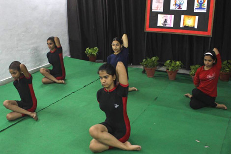 St. Marks Sr. Sec. Public School, Janakpuri - International Yoga Day : Click to Enlarge