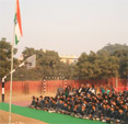 Audience enjoying the Republic Day Celebrations