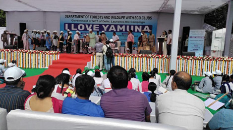 St. Marks Sr. Sec. Public School, Janakpuri - I LOVE YAMUNA Campaign : Click to Enlarge
