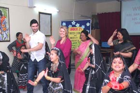 SMS Janakpuri - A visit from National Science Learning Centre, Bristol - UK to our school : Click to Enlarge