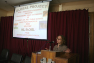 Global Exchange : Visit by the Teacher Coordinator - Click to Enlarge