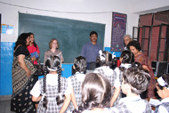 Global Exchange : Visit by the Teacher Coordinator - Click to Enlarge