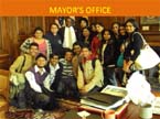 Visit of students and teachers of SMS Janakpuri to Newton South High School, Boston, USA - Click to Enlarge