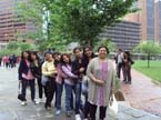 Visit of students and teachers of SMS Janakpuri to Newton South High School, Boston, USA - Click to Enlarge