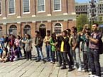 Visit of students and teachers of SMS Janakpuri to Newton South High School, Boston, USA - Click to Enlarge
