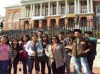 Visit of students and teachers of SMS Janakpuri to Newton South High School, Boston, USA - Click to Enlarge