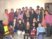 Visit by students and teachers of Newton South High School to India - Click to Enlarge