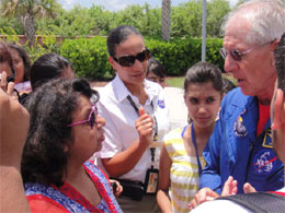 SMS, Janakpuri - A visit to NASA - USA : Click to Enlarge