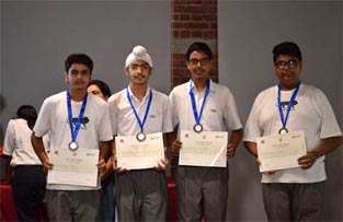 St. Mark's School, Janakpuri - IRC Open League International Robotronics Competition : Click to Enlarge