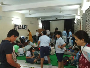 St. Mark's School, Janakpuri - Robotronics Training session : Click to Enlarge