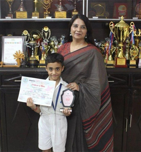 St. Marks Sr. Sec. Public School, Janakpuri - Kaustubh Dwivedi of Class 2-D participated in the event 'Twist the Tale', an Interschool Competition and secured the THIRD PRIZE : Click to Enlarge