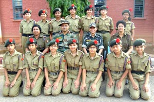 SMS, Janakpuri NCC Cadets : Click to Enlarge