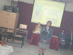 SMS, Janakpuri - Sanskrit Recitation Competition : Click to Enlarge