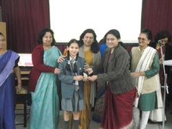 SMS, Janakpuri - Sanskrit Recitation Competition : Click to Enlarge