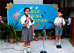 Solo Singing Competition : Click to Enlarge