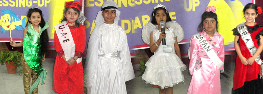 SMS, Janakpuri - Thematic Dressing - UP Parade