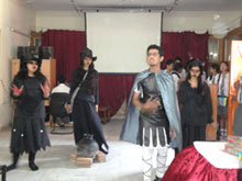 SMS, Janakpuri - Students participation in various competitions on Shakespeare : Click to Enlarge
