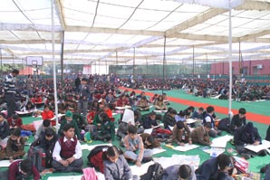 SMS, Janakpuri - 13th Annual Inter School On the Spot Painting Competition : Click to Enlarge