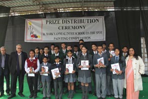 SMS, Janakpuri - Prize Distribution Ceremony for 14<sup>th</sup> Annual On The spot Painting Competition : Click to Enlarge