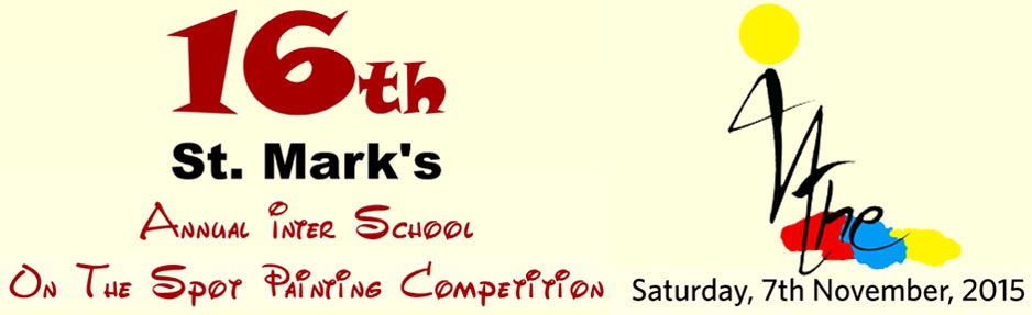 St. Mark's School, Janakpuri - 16th On the Spot Painting Competition - 2015