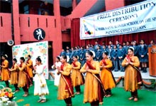 St. Mark&rsquo;s School, Janak Puri Sums Up Its Annual On The Spot Painting Competition : Click to Enlarge