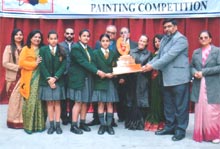 St. Mark&rsquo;s School, Janak Puri Sums Up Its Annual On The Spot Painting Competition : Click to Enlarge