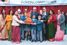 St. Mark&rsquo;s School, Janak Puri Sums Up Its Annual On The Spot Painting Competition : Click to Enlarge