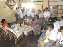 SMS, Janakpuri - Visit to SOS Village Bawana 20 July 2012 : Click to Enlarge