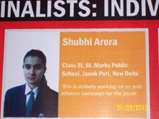 SMS, Janakpuri - Pramerica &ndash; Spirit of Community Awards 2013 : Click to Enlarge