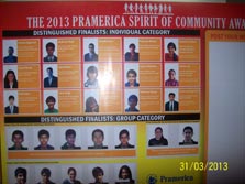 SMS, Janakpuri - Pramerica &ndash; Spirit of Community Awards 2013 : Click to Enlarge