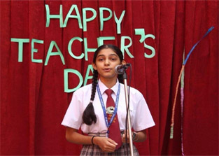 St. Mark's, Janakpuri - Teachers Day Celebrations : Click to Enlarge