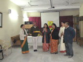 Spic Macay - Kathakali Intensive by Shr. Evoor Rajendra Pillai at St. Mark's Sr. Sec. Public School, Janakpuri - Click to Enlarge
