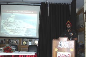St. Mark's School, Janakpuri - Workshop on Career Counselling by Brigadier Commander Rupinder Singh : Click to Enlarge
