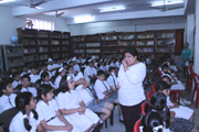 Author’s (Paro Anand) visit at St. Mark’s School, Janak puri : Click to Enlarge