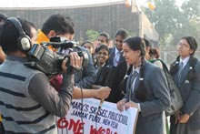 St. Mark's School, Janakpuri - Youth Peace Conference : Click to Enlarge