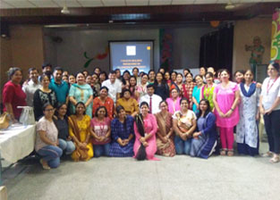 St. Mark's School, Janak Puri - Capacity Building Workshop on Classroom Management : Click to Enlarge