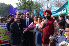 Cleanliness Drive taken up by Eco-Club Vasudha of St. Mark&rsquo;s School Janakpuri : Click to Enlarge