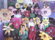SMS Janakpuri - Earth Week Celebrations - Fancy Dress on the theme Flora : Click to Enlarge