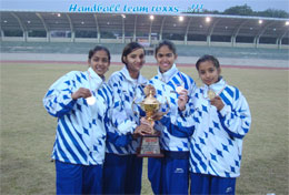 Sub Junior Girls National Handball Team - Click to Enlarge