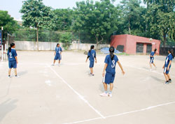 SMS, Janakpuri : Girls Volleyball Team - Click to Enlarge