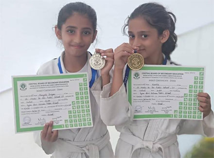 SMS Sr., Janakpuri - CBSE Central Zone Judo Tournament : Click to Enlarge