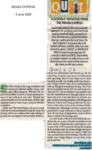 Media Coverage, SMS Janakpuri, Delhi - Click to Enlarge