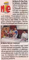 SMS Janakpuri - Media Coverage 2011 : Click to Enlarge