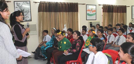 St. Mark's School, Janakpuri - French Poetry Recitation Competition : Click to Enlarge