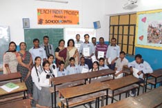 St. Mark's School, Janakpuri - Implementation of Teach India Project Phase II : School Chapter : Click to Enlarge